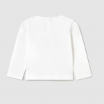 Mayoral Μπλο΄΄ύζα μακρυμάνικη Λευκό 25-01050-065 Mayoral Μπλο΄΄ύζα μακρυμάνικη Λευκό 25-01050-065