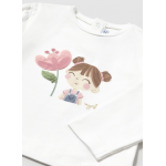 Mayoral Μπλο΄΄ύζα μακρυμάνικη Λευκό 25-01050-065 Mayoral Μπλο΄΄ύζα μακρυμάνικη Λευκό 25-01050-065