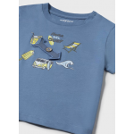 Mayoral Μπλουζα κοντ/κη play σερφ μπλε ουραν 25-01064-049 Mayoral Μπλουζα κοντ/κη play σερφ μπλε ουραν 25-01064-049