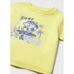Mayoral Μπλουζα κοντομανικη καρχαριας κίτρινο 25-01065-053