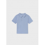 Mayoral Μπλούζα Κοντομάνικη Πόλο πλεκτό γαλαζ ανοιχτό 25-01106-073 Mayoral Μπλούζα Κοντομάνικη Πόλο πλεκτό γαλαζ ανοιχτό 25-01106-073