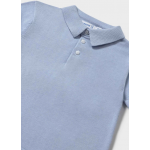 Mayoral Μπλούζα Κοντομάνικη Πόλο πλεκτό γαλαζ ανοιχτό 25-01106-073 Mayoral Μπλούζα Κοντομάνικη Πόλο πλεκτό γαλαζ ανοιχτό 25-01106-073