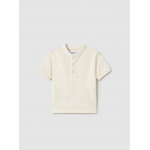 Mayoral Πολο κοντομ λαιμος mao Λευκό 25-01107-079 Mayoral Πολο κοντομ λαιμος mao Λευκό 25-01107-079