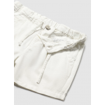 Mayoral Βερμουδα λινη Λευκό 25-01247-027 Mayoral Βερμουδα λινη Λευκό 25-01247-027