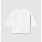 Mayoral Ζακετα πλεκτη μακρια Λευκό 25-01393-086 Mayoral Ζακετα πλεκτη μακρια Λευκό 25-01393-086