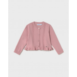 Mayoral Ζακετα πλεκτη μακρια ροζ 25-01398-032