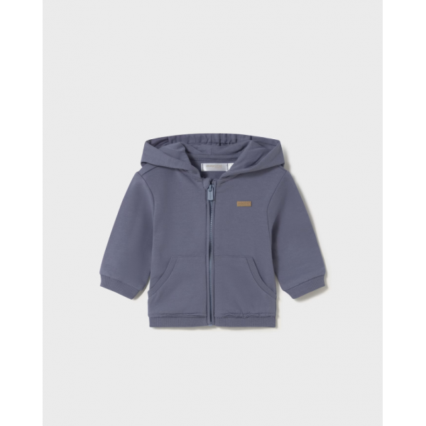 Mayoral Ζακέτα φερμουάρ αυτάκια σκούρο μπλε-25-01455-012