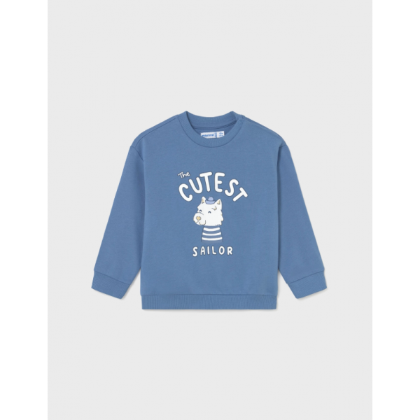 Mayoral Φούτερ σκυλάκι μπλε ουραν΄ 25-01466-058