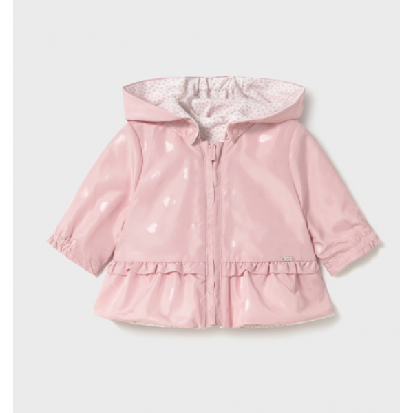 Mayoral Αντιανεμικο διπλης οψεως Ροζ μπεμπέ 25-01479-080