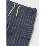 Mayoral Παντελονι μακο ριγε μπλε σκουρ 25-01584-095 Mayoral Παντελονι μακο ριγε μπλε σκουρ 25-01584-095