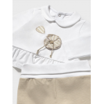 Mayoral Σετ φορμακι κλειστο πελμα μπεζ-25-01586-090 Mayoral Σετ φορμακι κλειστο πελμα μπεζ-25-01586-090