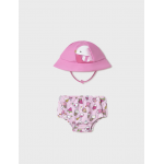 Mayoral Σετ 2 τεμ μαγιο καπελο Ροδοπέταλο-25-01620-078