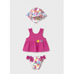 Mayoral Σετ μαγιο 3 τεμαχια φούξια 25-01641-072 Mayoral Σετ μαγιο 3 τεμαχια φούξια 25-01641-072