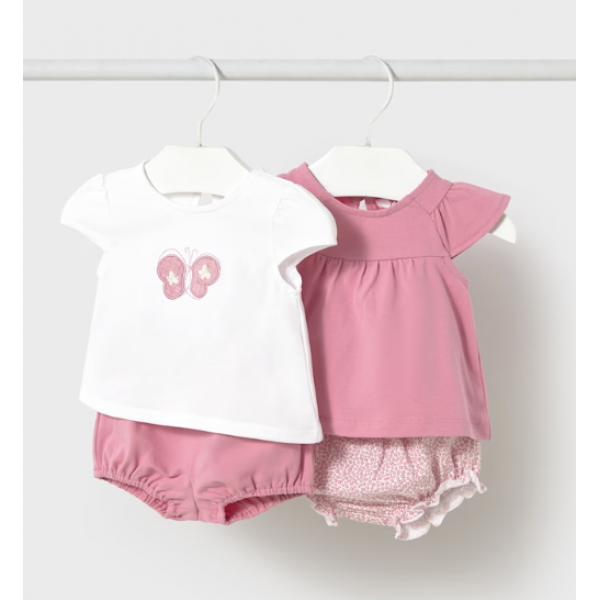 Mayoral Σετ μακο 4 τεμαχια Ροδι  25-01663-029