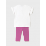 Mayoral Σετ κολαν αμπιγε ορχιδέα φούξια 25-01734-088 Mayoral Σετ κολαν αμπιγε ορχιδέα φούξια 25-01734-088