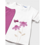 Mayoral Σετ κολαν αμπιγε ορχιδέα φούξια 25-01734-088 Mayoral Σετ κολαν αμπιγε ορχιδέα φούξια 25-01734-088