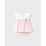 Mayoral Φόρεμα με κάλυμμα για πάνα συνδυασμένο -25-01845-083 Mayoral Φόρεμα με κάλυμμα για πάνα συνδυασμένο -25-01845-083