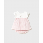 Mayoral Φόρεμα με κάλυμμα για πάνα συνδυασμένο -25-01845-083 Mayoral Φόρεμα με κάλυμμα για πάνα συνδυασμένο -25-01845-083