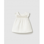 Mayoral Φόρεμα σφηκοφωλιά κρεμ-25-01846-087 Mayoral Φόρεμα σφηκοφωλιά κρεμ-25-01846-087