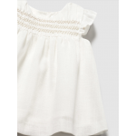 Mayoral Φόρεμα σφηκοφωλιά κρεμ-25-01846-087 Mayoral Φόρεμα σφηκοφωλιά κρεμ-25-01846-087