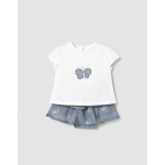 Mayoral Σετ φούστα και μπλούζα μπλε σκουρο-25-01853-015 Mayoral Σετ φούστα και μπλούζα μπλε σκουρο-25-01853-015