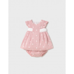 Mayoral Φόρεμα με κάλυμμα για πάνα κέντημα ροζ μπεμπε-25-01859-028 Mayoral Φόρεμα με κάλυμμα για πάνα κέντημα ροζ μπεμπε-25-01859-028