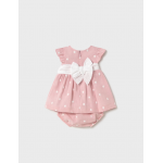 Mayoral Φόρεμα με κάλυμμα για πάνα κέντημα ροζ μπεμπε-25-01859-028 Mayoral Φόρεμα με κάλυμμα για πάνα κέντημα ροζ μπεμπε-25-01859-028