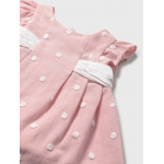 Mayoral Φόρεμα με κάλυμμα για πάνα κέντημα ροζ μπεμπε-25-01859-028 Mayoral Φόρεμα με κάλυμμα για πάνα κέντημα ροζ μπεμπε-25-01859-028