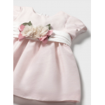 Mayoral Φόρεμα με κάλυμμα για πάνα και ζωνάκι ροζ μπεμπε-25-01860-028 Mayoral Φόρεμα με κάλυμμα για πάνα και ζωνάκι ροζ μπεμπε-25-01860-028