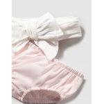 Mayoral Φόρεμα με κάλυμμα για πάνα και ζωνάκι ροζ μπεμπε-25-01860-028 Mayoral Φόρεμα με κάλυμμα για πάνα και ζωνάκι ροζ μπεμπε-25-01860-028