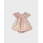 Mayoral Φόρεμα με κάλυμμα για πάνα λουλουδάκια ροζ μπεμπε-25-01867-095 Mayoral Φόρεμα με κάλυμμα για πάνα λουλουδάκια ροζ μπεμπε-25-01867-095