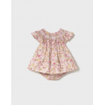 Mayoral Φόρεμα με κάλυμμα για πάνα λουλουδάκια ροζ μπεμπε-25-01867-095 Mayoral Φόρεμα με κάλυμμα για πάνα λουλουδάκια ροζ μπεμπε-25-01867-095