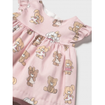 Mayoral Φόρεμα με κάλυμμα για πάνα σταμπωτό ροζ μπεμπε-25-01869-040 Mayoral Φόρεμα με κάλυμμα για πάνα σταμπωτό ροζ μπεμπε-25-01869-040