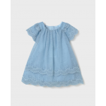 Mayoral Φορεμα τουλι κεντητο σι΄ελ 25-01910-037 Mayoral Φορεμα τουλι κεντητο σι΄ελ 25-01910-037