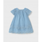 Mayoral Φορεμα τουλι κεντητο σι΄ελ 25-01910-037 Mayoral Φορεμα τουλι κεντητο σι΄ελ 25-01910-037