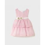 Mayoral Φορεμα ζωνακι λουλουδια ροζ 25-01911-041 Mayoral Φορεμα ζωνακι λουλουδια ροζ 25-01911-041