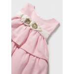 Mayoral Φορεμα ζωνακι λουλουδια ροζ 25-01911-041 Mayoral Φορεμα ζωνακι λουλουδια ροζ 25-01911-041