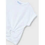 Mayoral Μπλουζα κοντομ. καρδια λευκό 25-03006-071