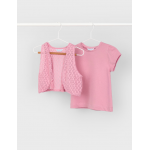 Mayoral Μπλούζα με γιλέκο Ροζ 25-03007-023 Mayoral Μπλούζα με γιλέκο Ροζ 25-03007-023