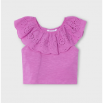 Mayoral Μπλούζα βολάν διάτρητο Ορχιδέα 25-03012-016 Mayoral Μπλούζα βολάν διάτρητο Ορχιδέα 25-03012-016