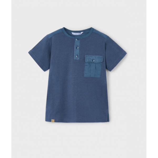 Mayoral Μπλουζα κοντ/κη Μπλε σκουρ 25-03033-031