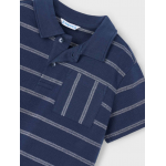 Mayoral Πόλο τσέπες ρίγες Μπλε σκουρ 25-03107-065