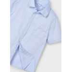 Mayoral Πουκαμισο κοντομαν suiting σιελ 25-03112-079 Mayoral Πουκαμισο κοντομαν suiting σιελ 25-03112-079