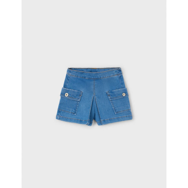 Mayoral Παντελονι κοντο cargo τζιν 25-03207-076