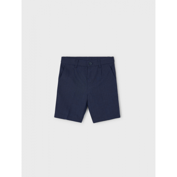 Mayoral Βερμουδα λινη suiting ναυτ. μπλε 25-03217-057
