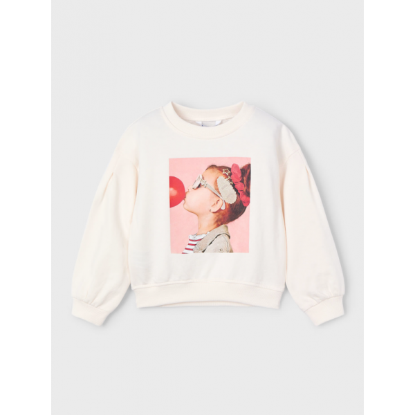 Mayoral Φούτερ με αξεσουάρ Μπεζ 25-03401-091