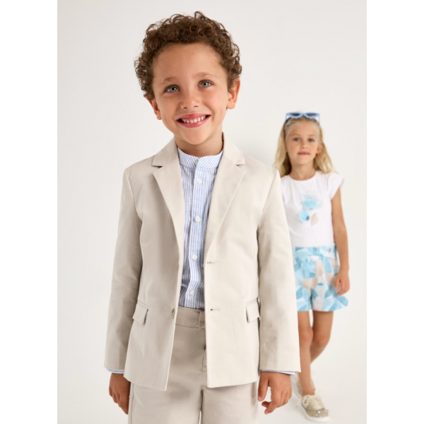 Mayoral Σακακι slim suiting Κοκκαλί 25-03419-081