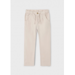 Mayoral Παντελονι τσιμπιδακια relaxed μπεζ 25-03566-055