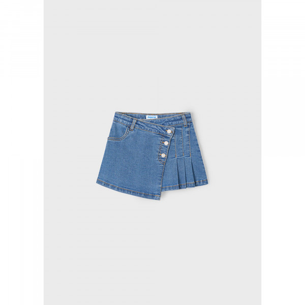 Mayoral Φούστα τζιν λεπτομέρειες πιέτες Τζιν 25-03902-017