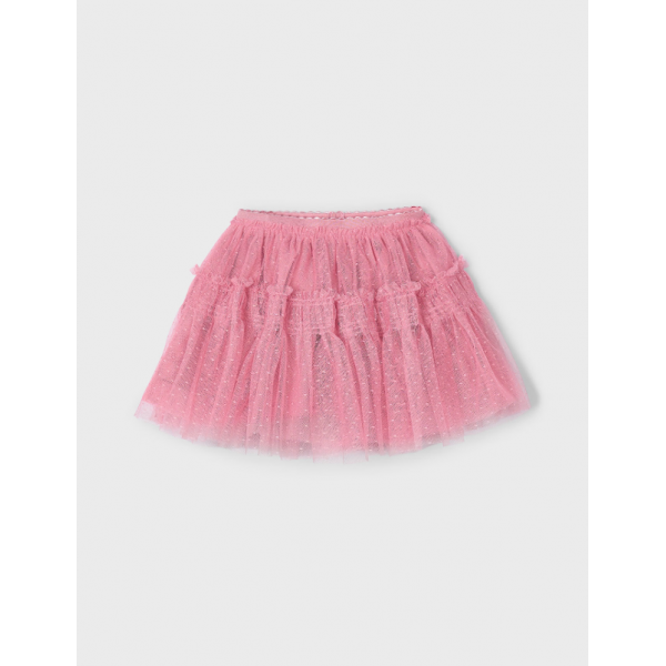 Mayoral Φούστα τούλι πλουμετί ροζ 25-03961-029